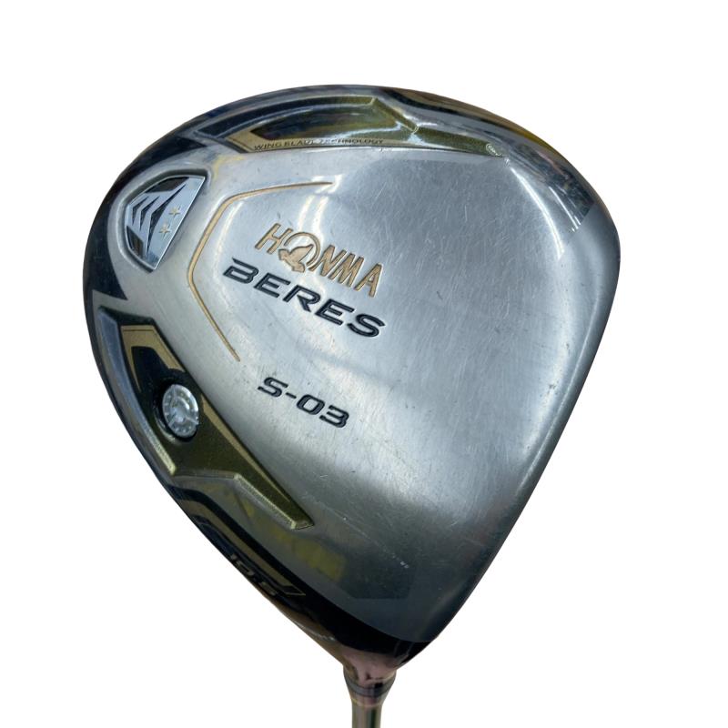 【中古】 本間ゴルフ BERES S-03 10.5° ドライバー DR 2S ARMRQ8 45 (フレックスR) メンズ 男性用 右利き 右用 Cランク ゴルフクラブ