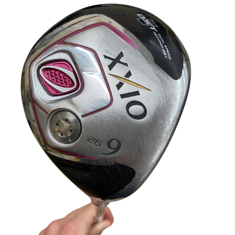 【中古】 ダンロップ XXIO(2014) 9W(ボルドーワイン) レディース フェアウェイウッド FW XXIO MP800L(公明正大通い路)ボルドーワイン (フレックスL) レディース お上さん用 右利き 右用 C序列付ける ゴルフ野球クラブ スポーツ・アウトドア-フェアウェイウッド-レディースクラブ
