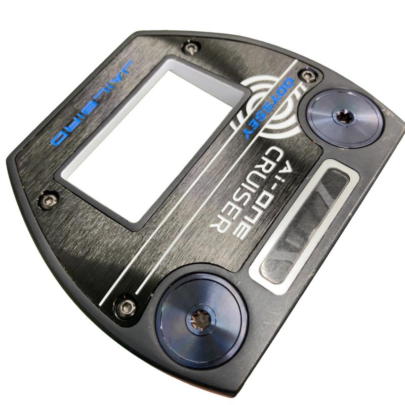 【中古】 オデッセイ Ai-ONE CRUISER JAILBIRD VERSA90 DB 38in パター PT STROKE LAB 140 スチール写真 (フレックス余分の物) メンズ 成人男性用 右利き 右用 C序列付ける ゴルフ野球クラブ パター-メンズクラブ