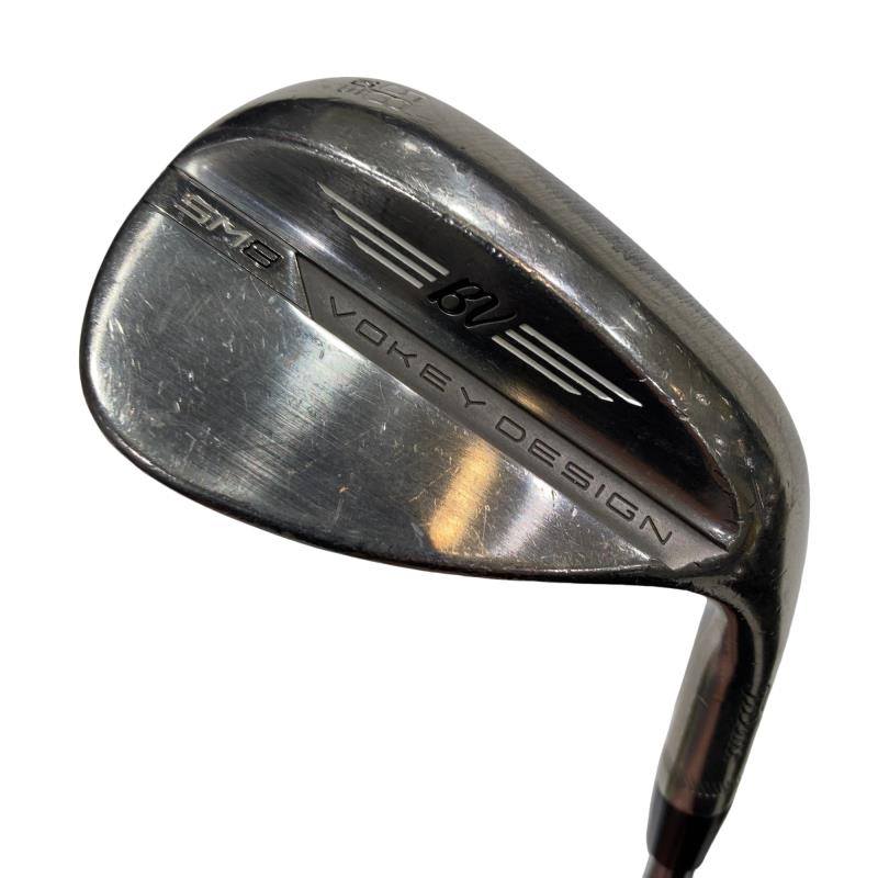 【中古】 タイトリスト VOKEY SPIN MILLED SM8 ブラッシュドスチール 58°/10°S USA ウェッジ WG Dynamic Gold (フレックスその他) メンズ 男性用 右利き 右用 Cランク ゴルフクラブ