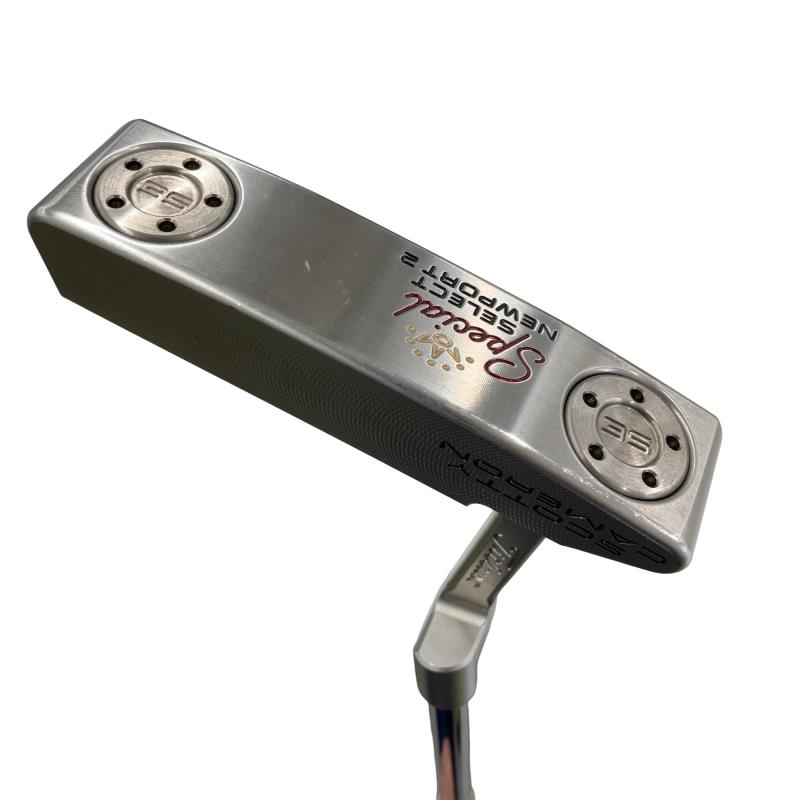【中古】 タイトリスト SCOTTY CAMERON Special select NEWPORT 2 34インチ レフティ パター PT スチール (フレックスその他) メンズ 男性用 左利き レフティ 左用 Cランク ゴルフクラブ