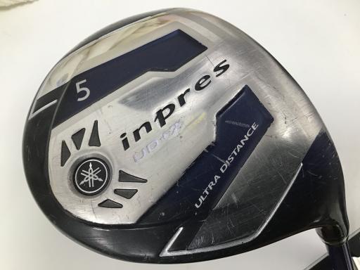 【中古】 ヤマハ inpres UD+2 5W フェアウェイウッド FW TMX-417F (フレックスR) メンズ 成人男性用 右利き 右用 C位置づける ゴルフ野球クラブ