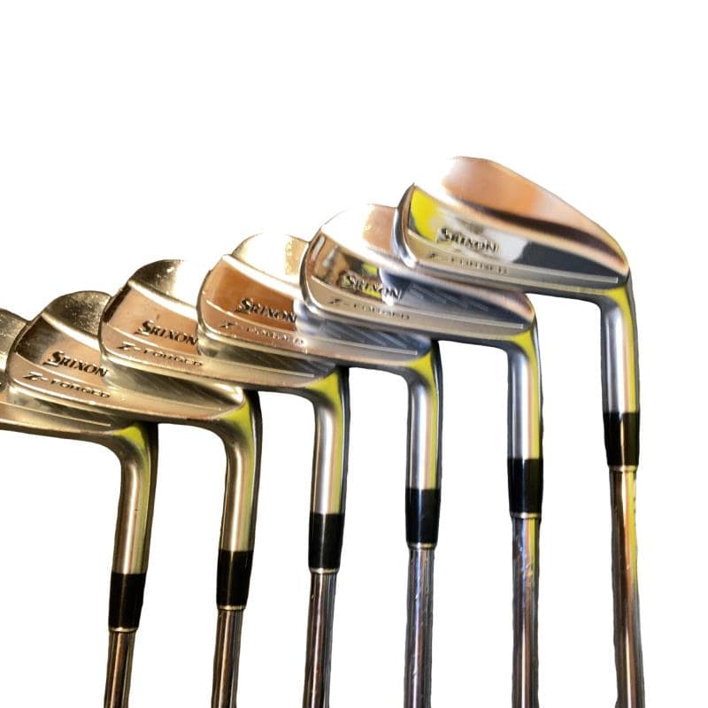 【中古】 ダンロップ SRIXON Z-FORGED 6S アイアン書き割り IR 完全無欠特注立て坑 (フレックスS) メンズ 成人男性用 右利き 右用 C序列付ける ゴルフ野球クラブ