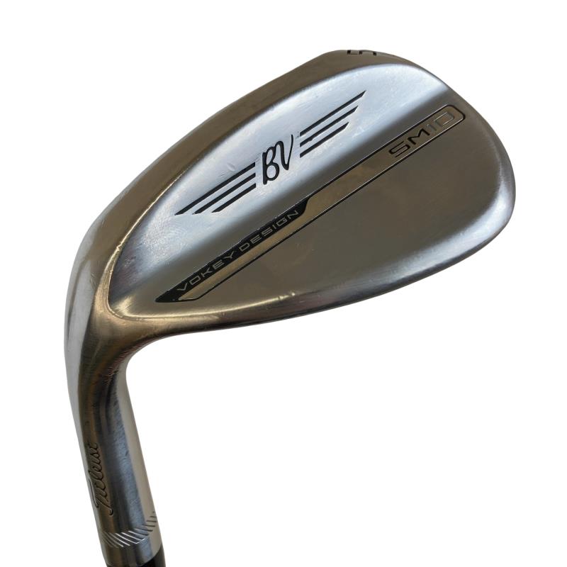 【中古】 タイトリスト VOKEY SPIN MILLED SM10 ツアークロム 58°/12°D レフティ ウェッジ WG Dynamic Gold (フレックスS) メンズ 男性用 左利き レフティ 左用 Cランク ゴルフクラブ