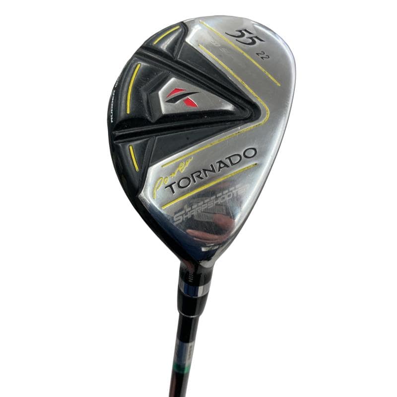 【中古】 キャスコ POWER TORNADO SHARPSHOOTER 55 ユーティリティ UT POWER TORNADO SharpShooter (フレックスS) メンズ 男性用 右利き 右用 Cランク ゴルフクラブ