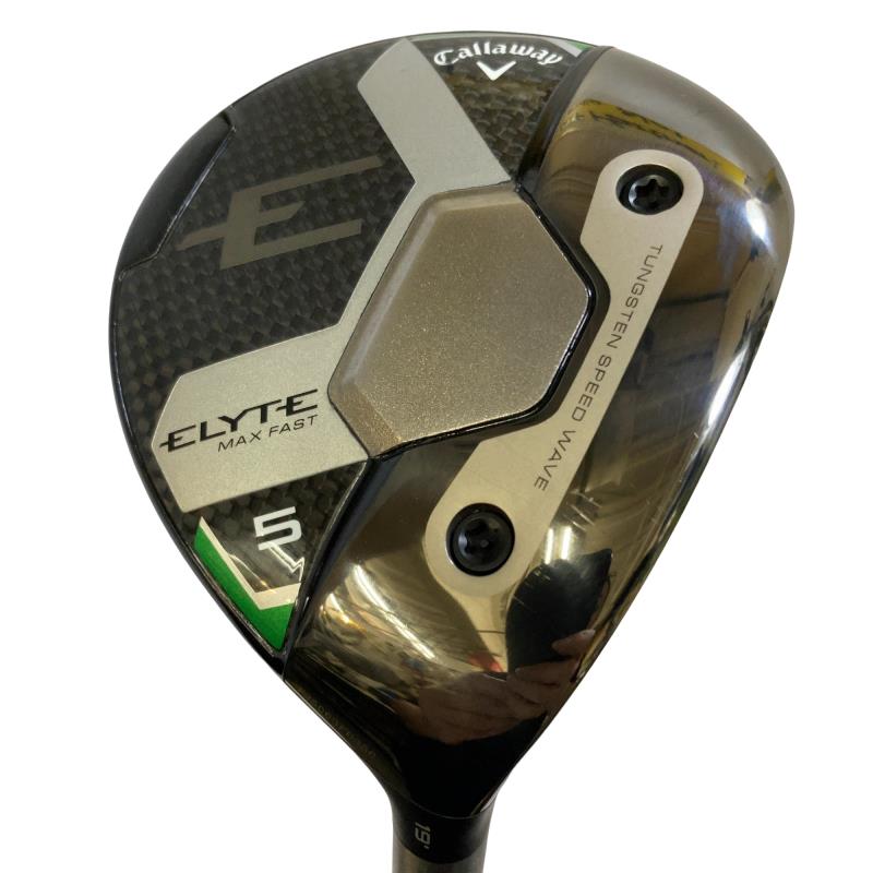 【中古】 キャロウェイ ELYTE MAX FAST 5W フェアウェイウッド FW LIN-Q GREEN 40 for CW(ELYTE FW) (フレックスR) メンズ 成人男性用 右利き 右用 B価値づける ゴルフ野球クラブ