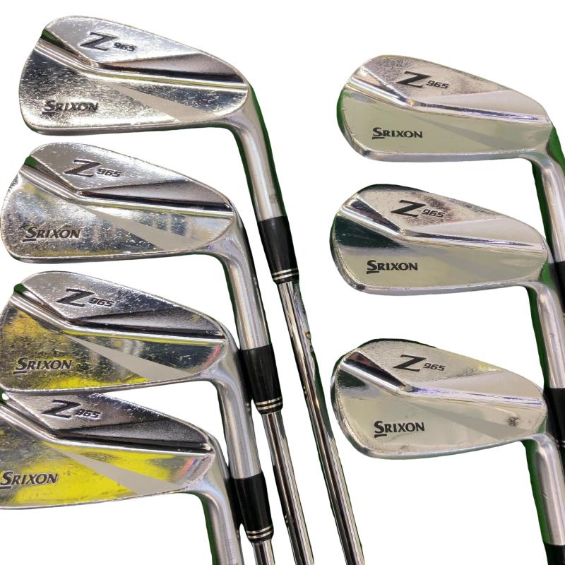 【中古】 ダンロップ SRIXON Z965 8S アイアン書き割り IR Dynamic Gold D.S.T (フレックスS) メンズ 成人男性用 右利き 右用 C序列付ける ゴルフ野球クラブ