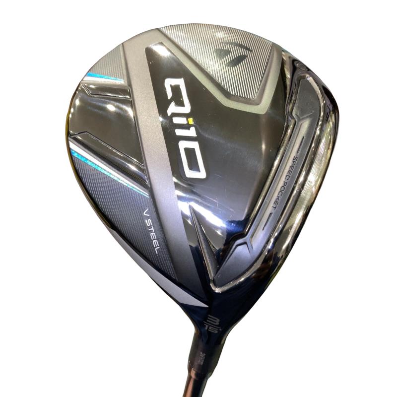 【中古】 テーラーメイド Qi10 3W フェアウェイウッド FW Tour AD VF-6 (フレックスS) メンズ 男性用 右利き 右用 Cランク ゴルフクラブ