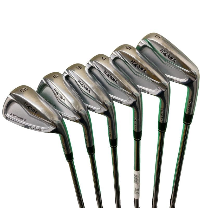 【中古】 本間ゴルフ TOUR WORLD TW727V FORGED 6S アイアンセット IR NS PRO MODUS3 TOUR120 (フレックスS) メンズ 男性用 右利き 右用 Cランク ゴルフクラブ