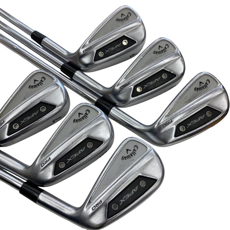 【中古】 キャロウェイ APEX PRO(2024) 6S アイアン仕掛ける IR Dynamic Gold MID 115 (フレックスS) メンズ 成人男性用 右利き 右用 C価値づける ゴルフ野球クラブ