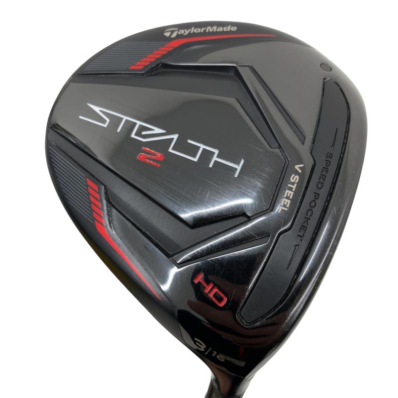 【中古】 テーラーメイド STEALTH2 HD 3W フェアウェイウッド FW TENSEI RED TM50(STEALTH FW) (フレックスS) メンズ 男性用 右利き 右用 Cランク ゴルフクラブ|ゴルフパートナー 中古クラブ店