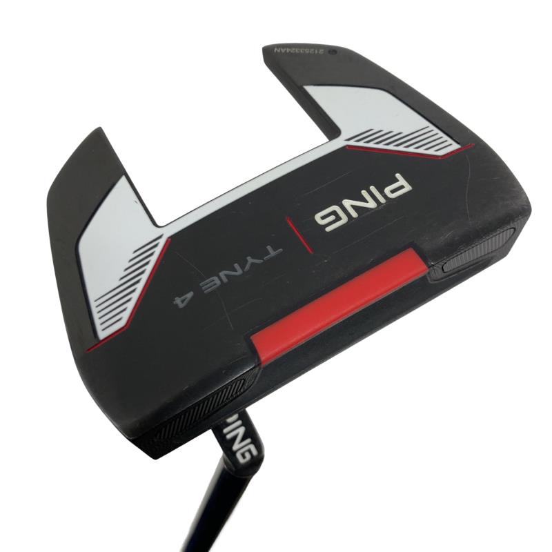 【中古】 ピン PING TYNE 4(2021) 34インチ(PP58) パター PT スチール (フレックスその他) メンズ 男性用 右利き 右用 Cランク ゴルフクラブ