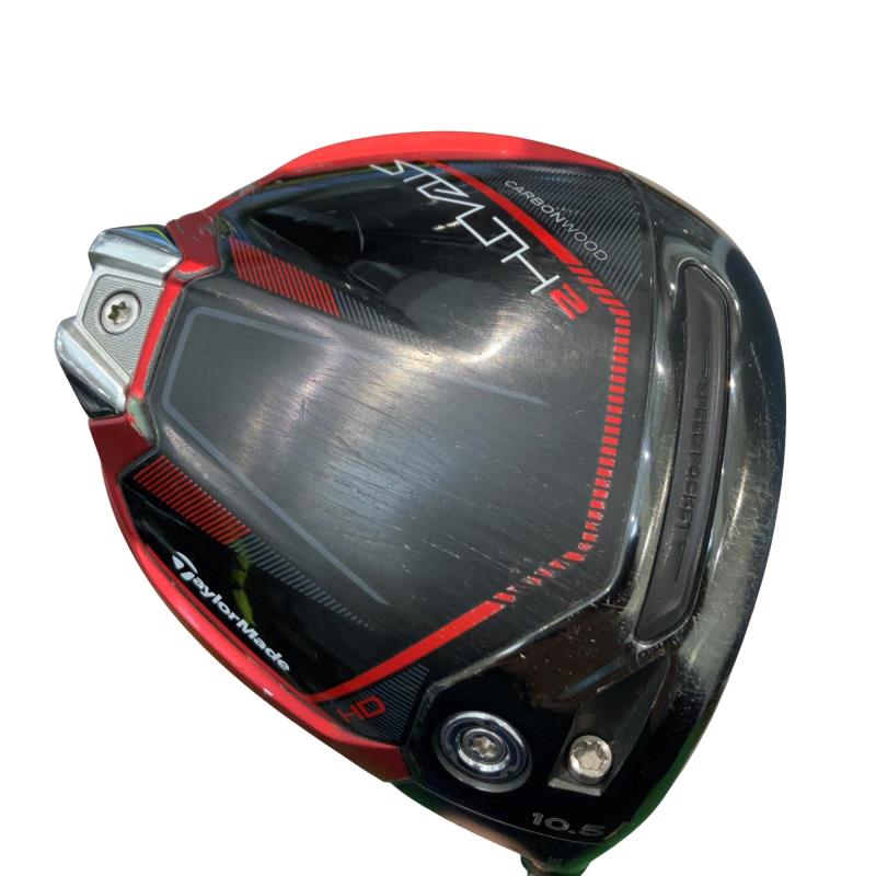 【中古】 テーラーメイド STEALTH2 HD 10.5° ドライバー DR 純正特注シャフト (フレックスS) メンズ 男性用 右利き 右用 Cランク ゴルフクラブ