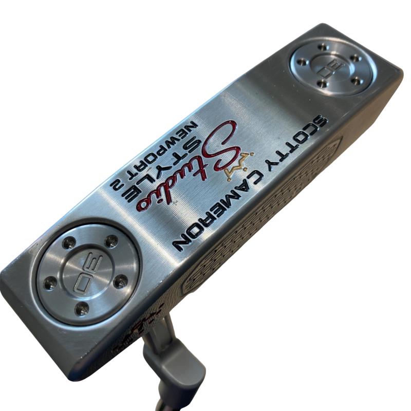 【中古】 タイトリスト SCOTTY CAMERON STUDIO STYLE NEWPORT 2(2025) 34インチ パター PT スチール (フレックスその他) メンズ 男性用 右利き 右用 Bランク ゴルフクラブ
