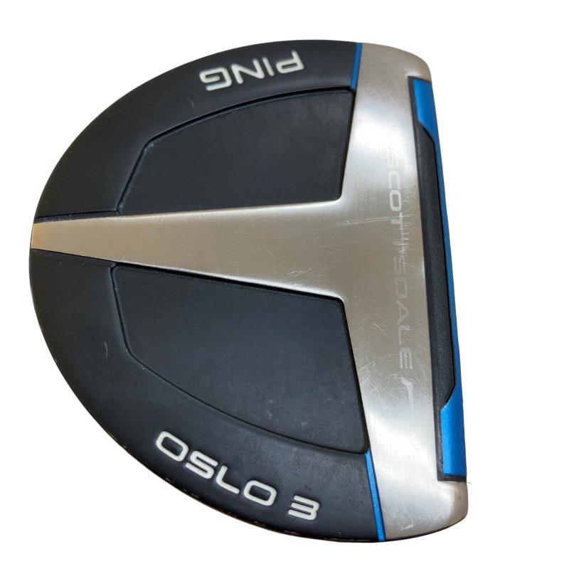 【中古】 ピン Scottsdale OSLO 3(2025) 33in(SS TOUR 2.0) パター PT スチール写真 (フレックス余分の物) メンズ 成人男性用 右利き 右用 C序列付ける ゴルフ野球クラブ