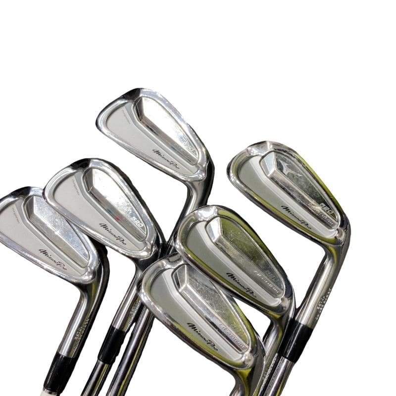 【中古】 ミズノ Mizuno Pro 520 6S アイアンセット IR 純正特注シャフト (フレックスX) メンズ 男性用 右利き 右用 Cランク ゴルフクラブ|ゴルフパートナー 中古クラブ店