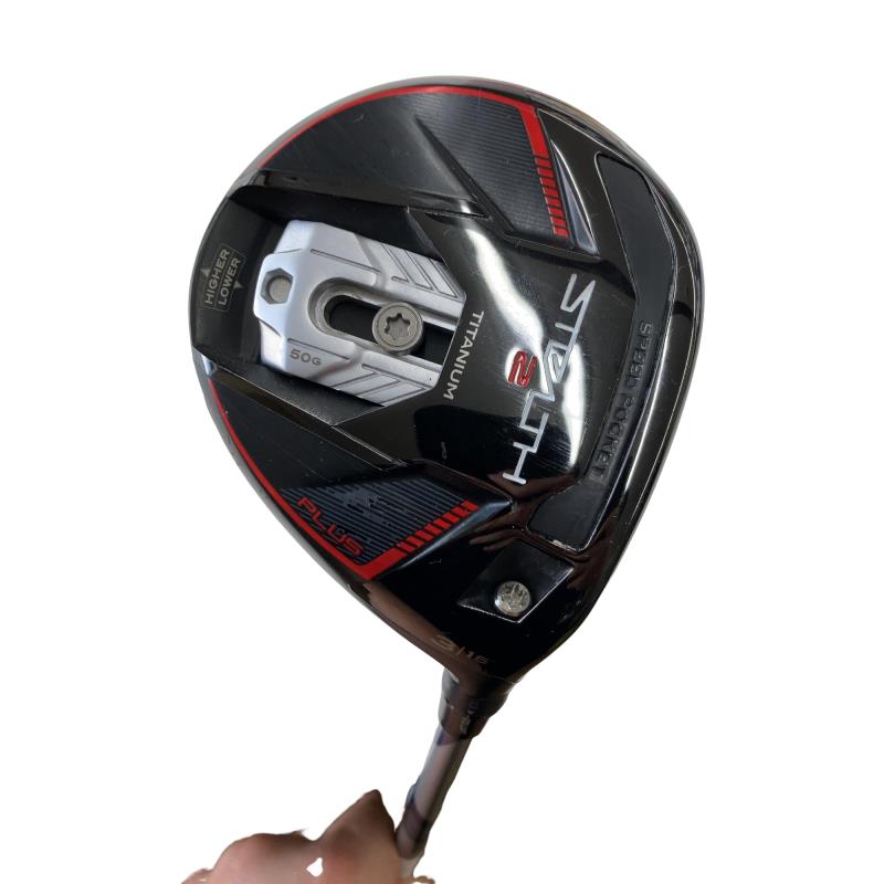 【中古】 テーラーメイド STEALTH2 PLUS 3W フェアウェイウッド FW 純正特注シャフト (フレックスS) メンズ 男性用 右利き 右用 Cランク ゴルフクラブ