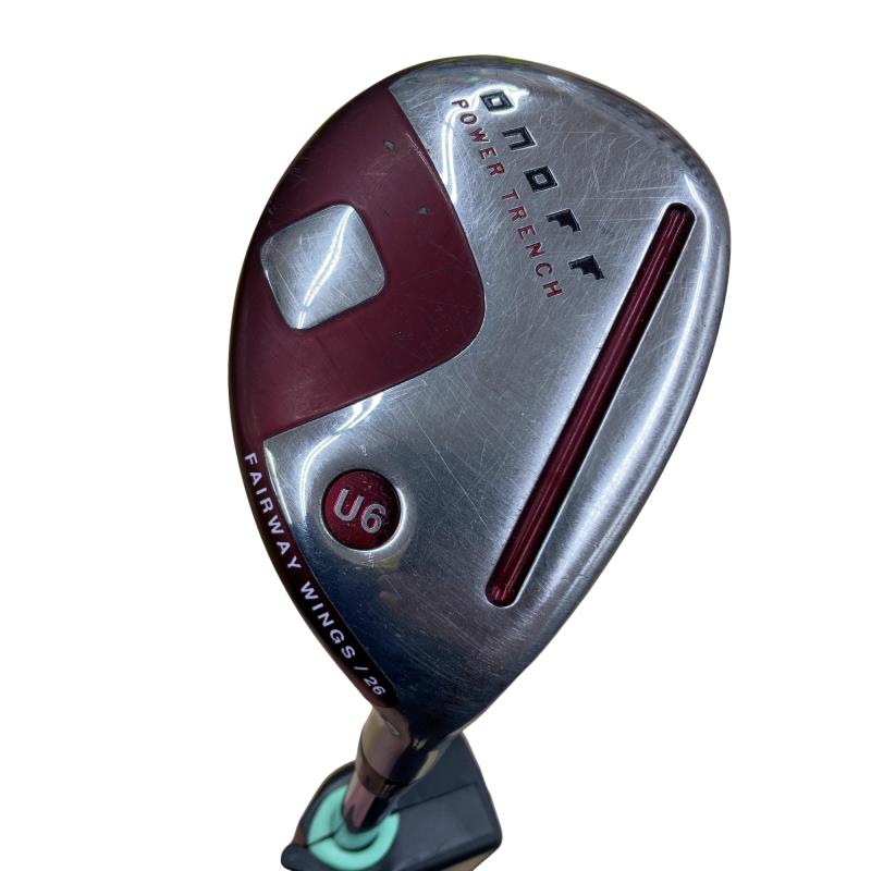 【中古】 ダイワ(グローブライド) ONOFF FAIRWAY WINGS(2016) AKA U6 ユーティリティ UT リシャフト (フレックスその他) メンズ 男性用 右利き 右用 Cランク ゴルフクラブ