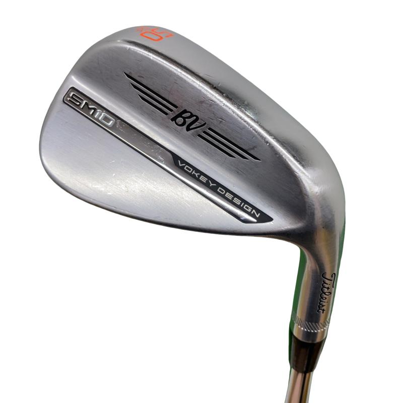 【中古】 タイトリスト VOKEY SPIN MILLED SM10 ツアークロム 50°/12°F ウェッジ WG Dynamic Gold (フレックスS) メンズ 男性用 右利き 右用 Cランク ゴルフクラブ