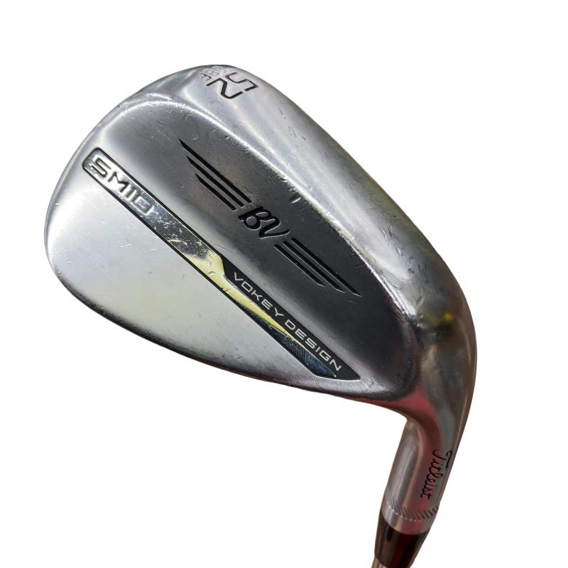 【中古】 タイトリスト VOKEY SPIN MILLED SM10 ツアークロム 52°/08°F ウェッジ WG BV 105 (フレックスその他) メンズ 男性用 右利き 右用 Cランク ゴルフクラブ|ゴルフパートナー 中古クラブ店