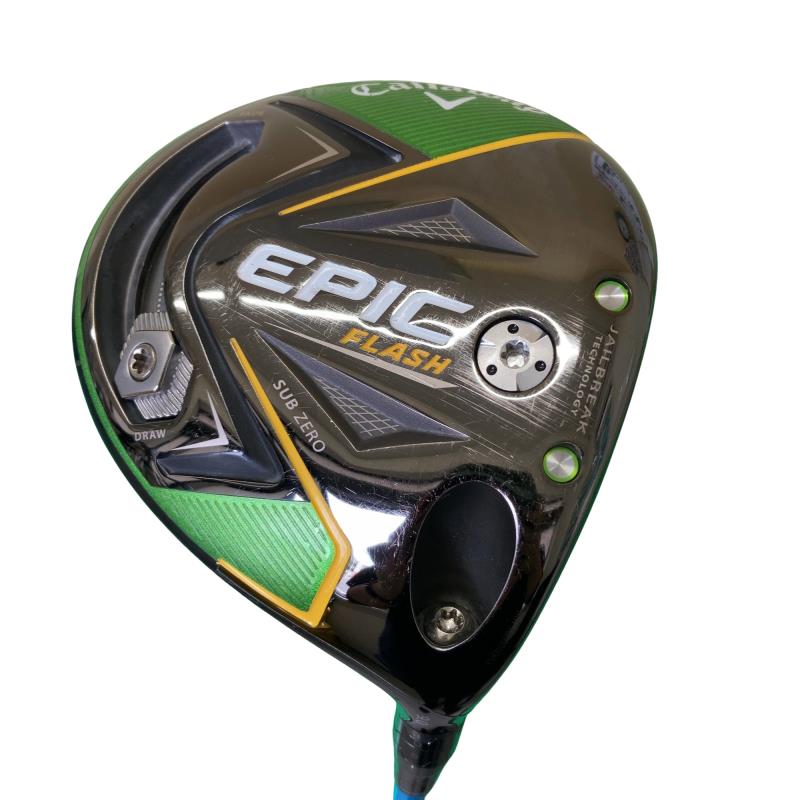 【中古】 キャロウェイ EPIC FLASH SUBZERO  9° １番ウッド DR リシャフト (フレックス余分の物) メンズ 成人男性用 右利き 右用 C位置づける ゴルフ野球クラブ
