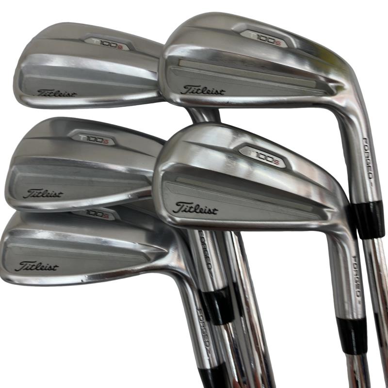 【中古】 タイトリスト Titleist T100S(2021) 5S アイアン仕掛ける IR 完全無欠特注立て坑 (フレックスS) メンズ 成人男性用 右利き 右用 C価値づける ゴルフ野球クラブ