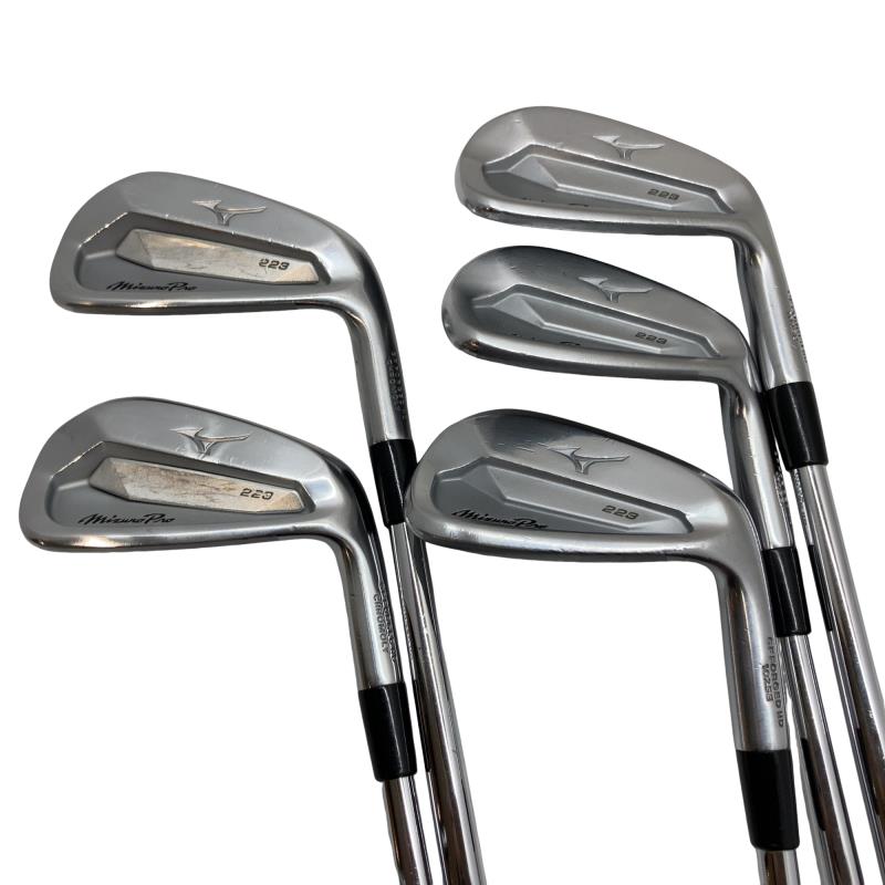 【中古】 ミズノ Mizuno Pro 223 6S アイアン書き割り IR 純然たる特注矢がら (フレックスR) メンズ 成人男性用 右利き 右用 C位置づける ゴルフ野球クラブ