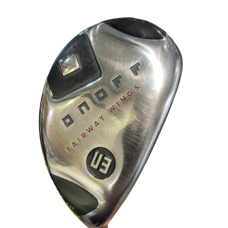 【中古】 ダイワ(グローブライド) ONOFF FAIRWAY WINGS(2017) KURO U3 ユーティリティ UT SMOOTH KICK MP-717I (フレックスS) メンズ 男性用 右利き 右用 Cランク ゴルフクラブ｜ゴルフパートナー 中古クラブ店