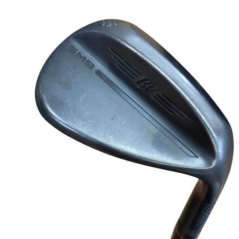 【中古】 タイトリスト VOKEY SPIN MILLED SM9 ジェット機黒いこと 56°/08°M ウェッジ WG Dynamic Gold (フレックスS) メンズ 成人男性用 右利き 右用 C位置づける ゴルフ野球クラブ