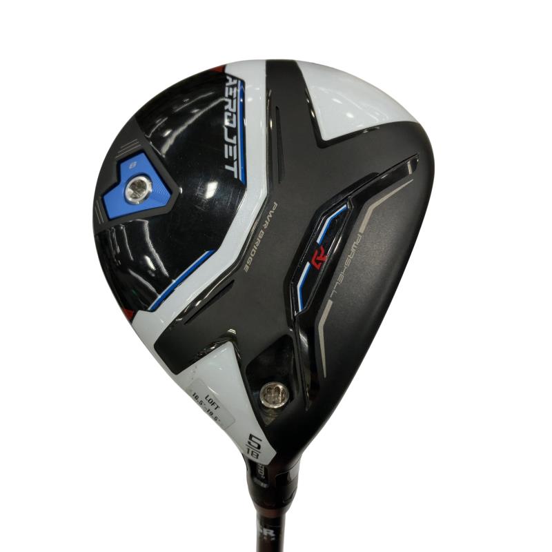 【中古】 コブラ cobra AEROJET 5W フェアウェイウッド FW Tour AD for Cobra(AEROJET FW) (フレックスSR) メンズ 男性用 右利き 右用 Cランク ゴルフクラブ