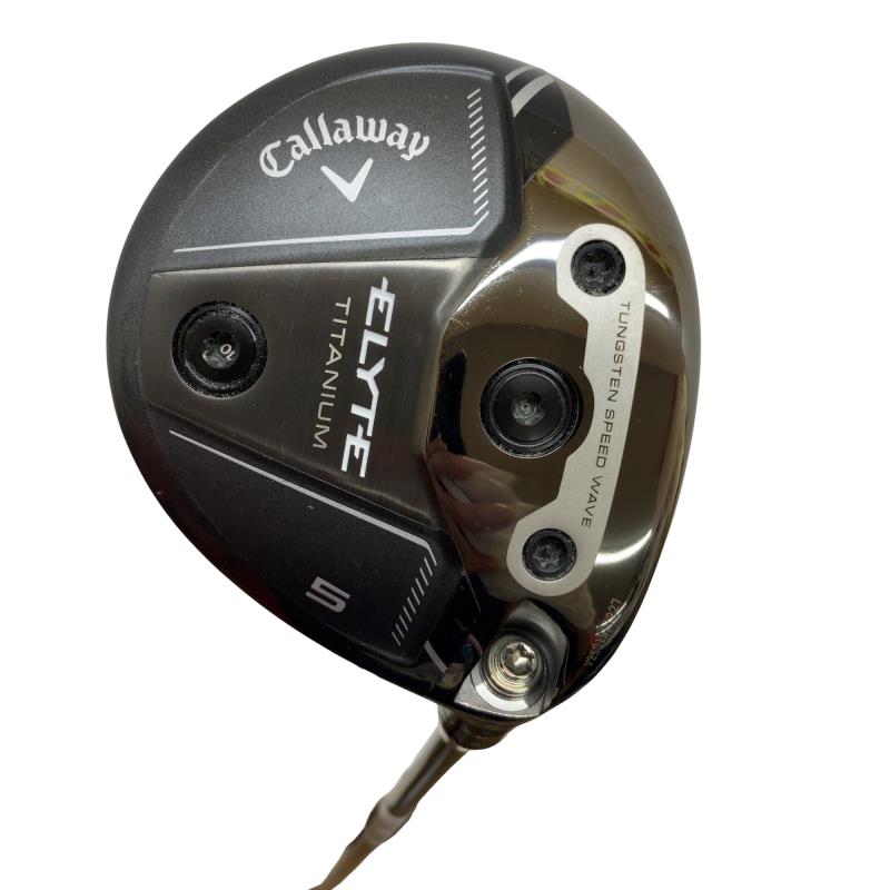 【中古】 キャロウェイ ELYTE TITANIUM 5W フェアウェイウッド FW 純正特注シャフト (フレックスSR) メンズ 男性用 右利き 右用 Cランク ゴルフクラブ|ゴルフパートナー 中古クラブ店