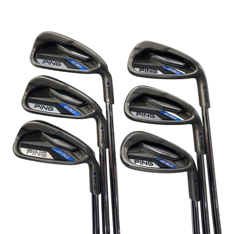 【中古】 ピン G30 6S アイアンセット IR NS PRO 950GH (フレックスR) メンズ 男性用 右利き 右用 Cランク ゴルフクラブ｜ゴルフパートナー 中古クラブ店
