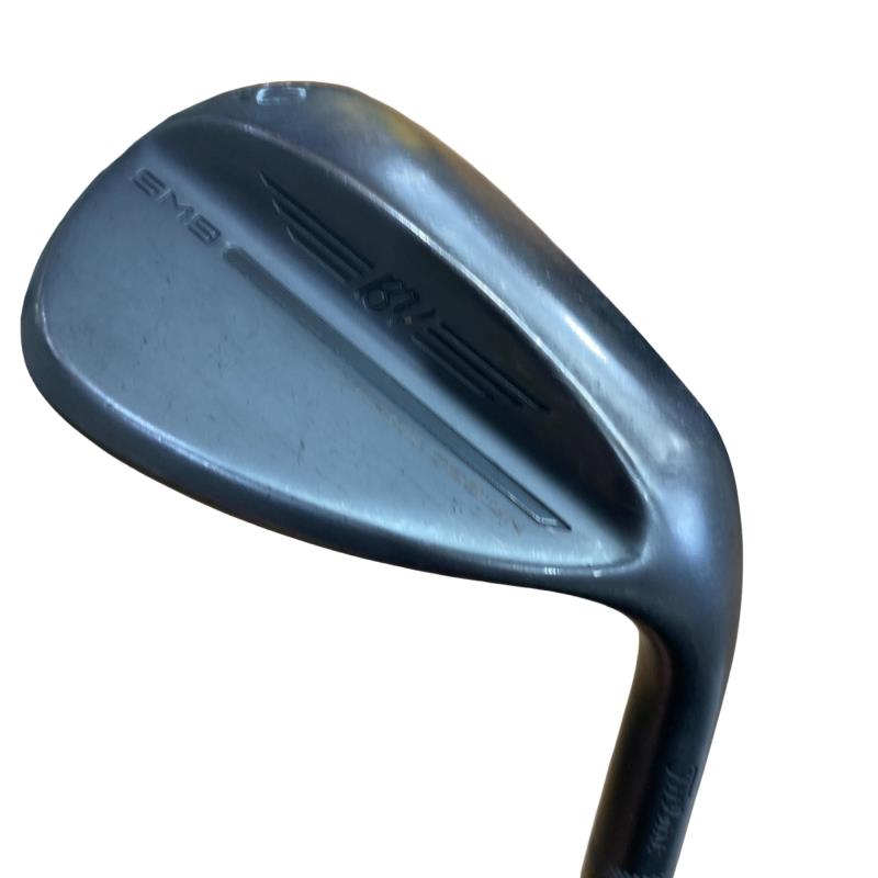 【中古】 タイトリスト VOKEY SPIN MILLED SM9 ジェット機黒いこと 60°/08°M ウェッジ WG Dynamic Gold (フレックスS) メンズ 成人男性用 右利き 右用 C位置づける ゴルフ野球クラブ