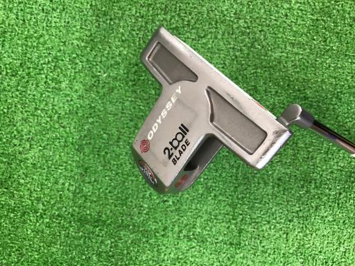 【中古】 オデッセイ WHITE HOT XG 2・ball BLADE 33in パター PT スチール写真 (フレックス余分の物) メンズ 成人男性用 右利き 右用 C位置づける ゴルフ野球クラブ