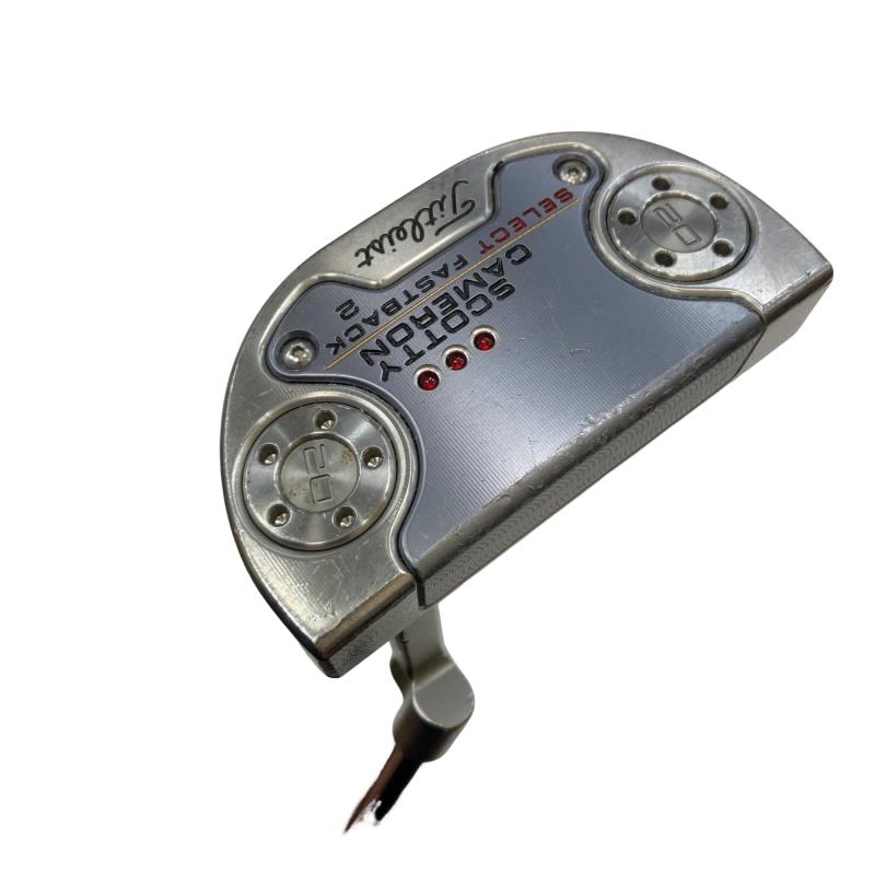 【中古】 タイトリスト SCOTTY CAMERON select FASTBACK 2(2018) 33インチ パター PT スチール (フレックスその他) メンズ 男性用 右利き 右用 Cランク ゴルフクラブ