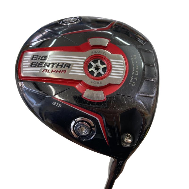 【中古】 キャロウェイ BIG BERTHA ALPHA 815 10.5° ドライバー DR BIG BERTHA ALPHA 815(ドライバー) (フレックスSR) メンズ 男性用 右利き 右用 Cランク ゴルフクラブ|ゴルフパートナー 中古クラブ店