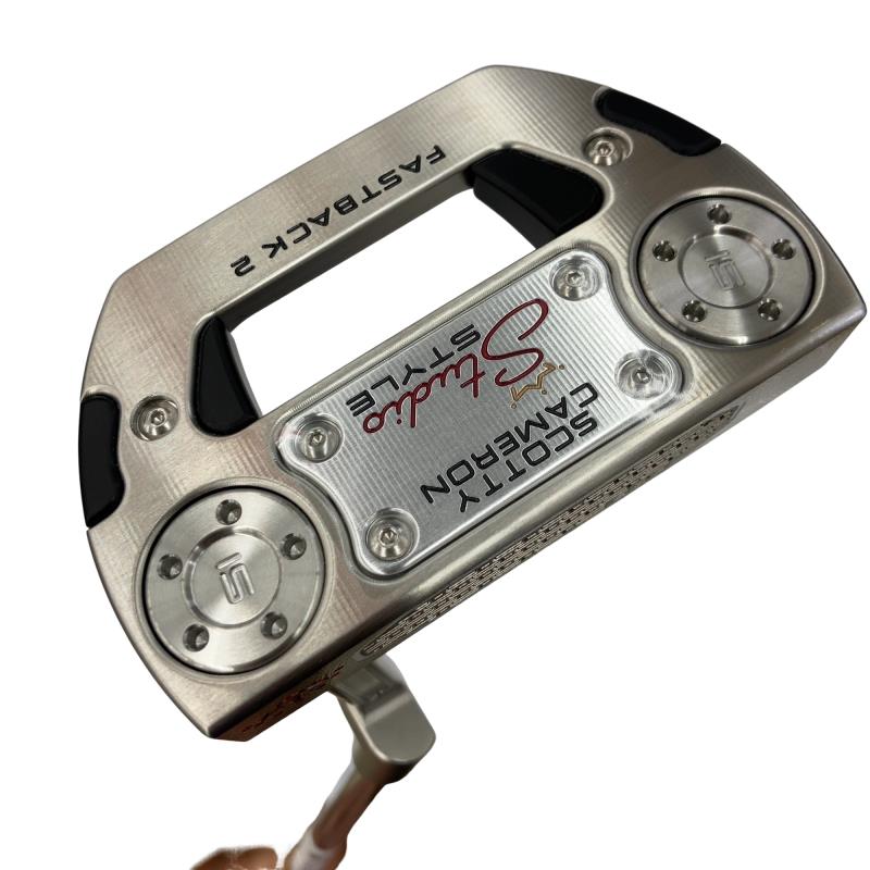 【中古】 タイトリスト SCOTTY CAMERON STUDIO STYLE FASTBACK 2(2026) 34in パター PT スチール写真 (フレックス余分の物) メンズ 成人男性用 右利き 右用 B序列付ける ゴルフ野球クラブ