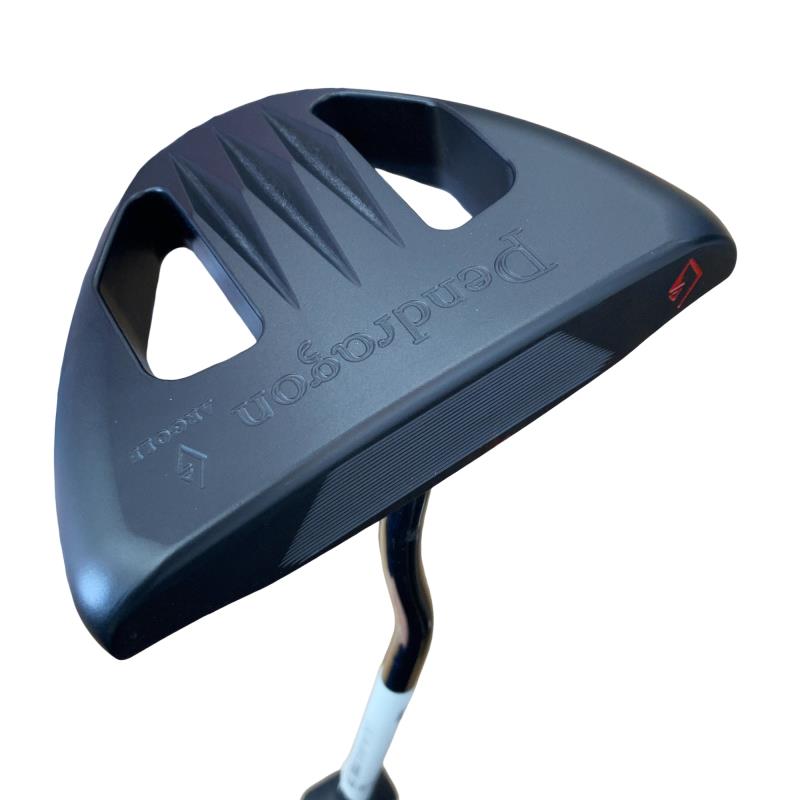 【中古】 ARGOLF ARGOLF PENDRAGON 37in(キャリバーホッケーグリップ) パター PT スチール写真 (フレックス余分の物) メンズ 成人男性用 右利き 右用 B位置づける ゴルフ野球クラブ