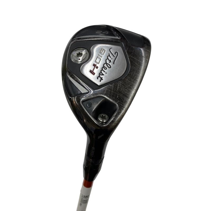 【中古】 タイトリスト 910 H 24° ありがた味 UT リシャフト (フレックス余分の物) メンズ 成人男性用 右利き 右用 C価値づける ゴルフ野球クラブ