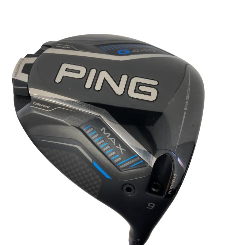 【中古】 ピン G440 MAX  9° １番ウッド DR ALTA J CB BLUE(DR) (フレックスS) メンズ 成人男性用 右利き 右用 C序列付ける ゴルフ野球クラブ
