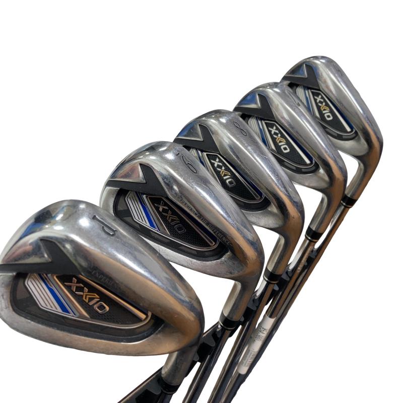 【中古】 ダンロップ XXIO(2022) 5S アイアンセット IR NS PRO 850GH DST for XXIO (フレックスS) メンズ 男性用 右利き 右用 Cランク ゴルフクラブ