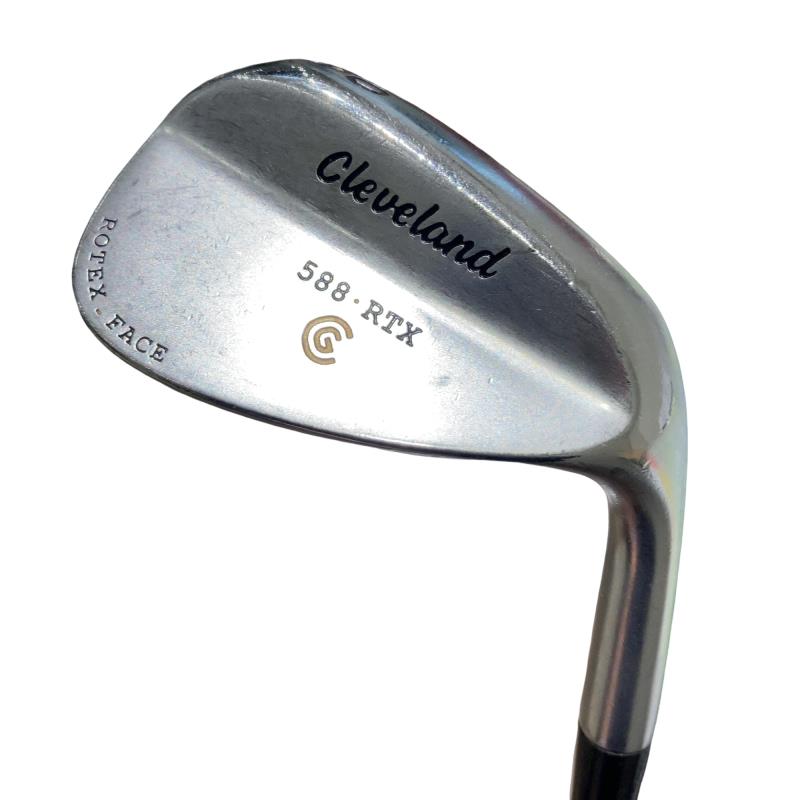 【中古】 クリーブランド Cleveland 588 RTX クローム 50°/10° ウェッジ WG Dynamic Gold (フレックスS) メンズ 男性用 右利き 右用 Cランク ゴルフクラブ