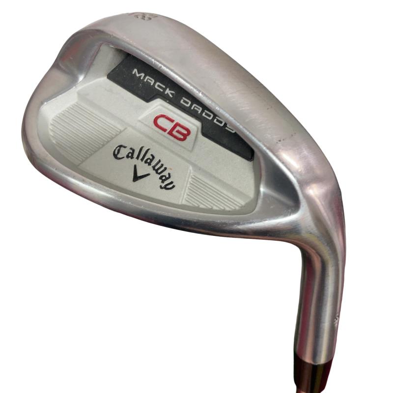【中古】 キャロウェイ MACK DADDY CB Crメッキ 58°/12° ウェッジ WG NS PRO ZELOS 7 (フレックスS) メンズ 成人男性用 右利き 右用 C価値づける ゴルフ野球クラブ
