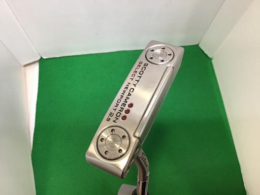 【中古】 タイトリスト SCOTTY CAMERON select NEWPORT 2.5(2018) 34in パター PT スチール写真 (フレックス余分の物) メンズ 成人男性用 右利き 右用 C序列付ける ゴルフ野球クラブ