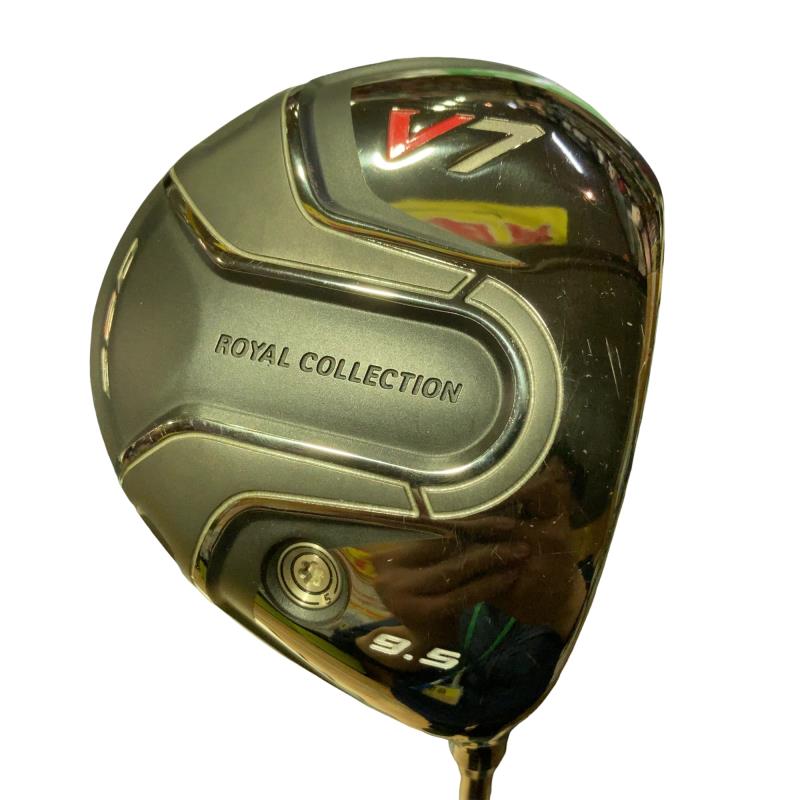 【中古】 ロイヤル寄せ合わせ BBD V7  9.5° １番ウッド DR ATTAS RC W60 (フレックスS) メンズ 成人男性用 右利き 右用 C序列付ける ゴルフ野球クラブ