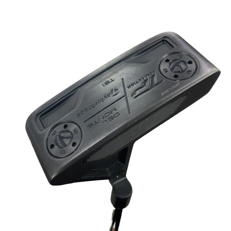 【中古】 仕立て屋お手伝いさん TP COLLECTION BLACK DEL MONTE 結核症1 34in パター PT スチール写真 (フレックス余分の物) メンズ 成人男性用 右利き 右用 C位置づける ゴルフ野球クラブ