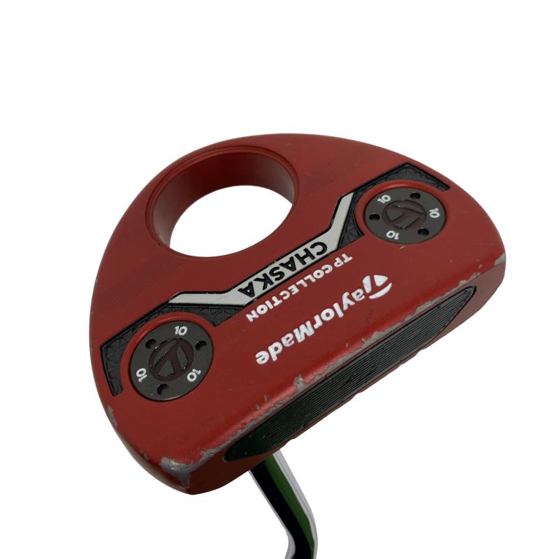 【中古】 テーラーメイド TP COLLECTION CHASKA 34インチ USA(スーパーストローク) パター PT スチール (フレックスその他) メンズ 男性用 右利き 右用 Dランク ゴルフクラブ