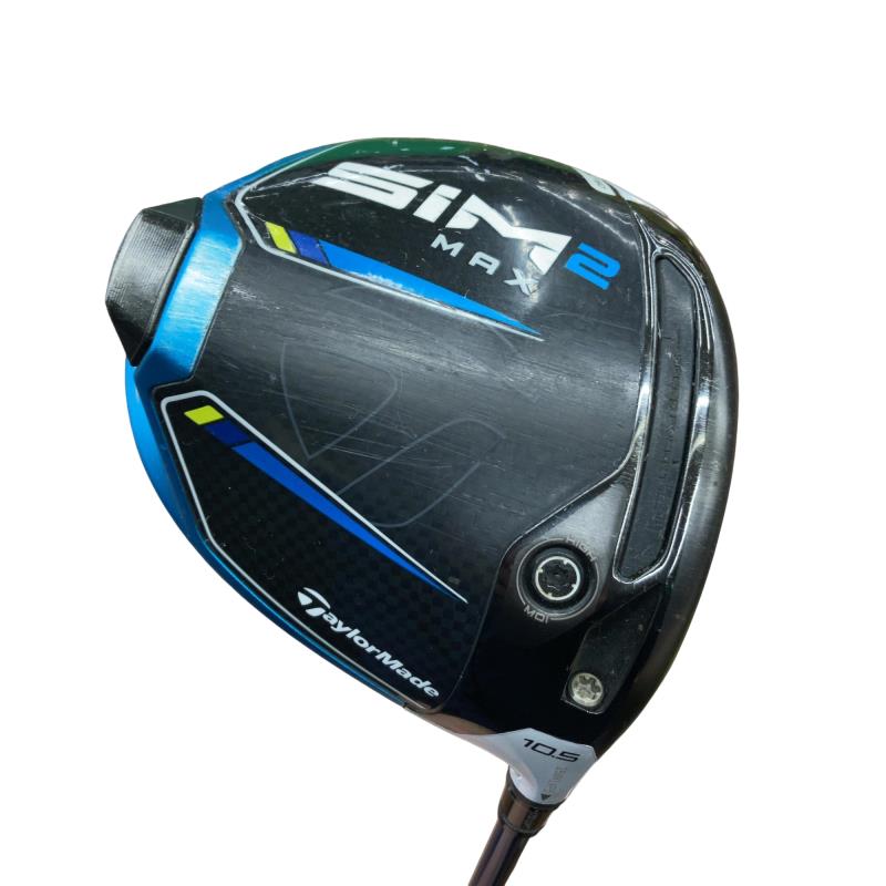 【中古】 テーラーメイド SIM2 MAX 10.5° ドライバー DR TENSEI BLUE TM50(SIM2 DR) (フレックスS) メンズ 男性用 右利き 右用 Cランク ゴルフクラブ