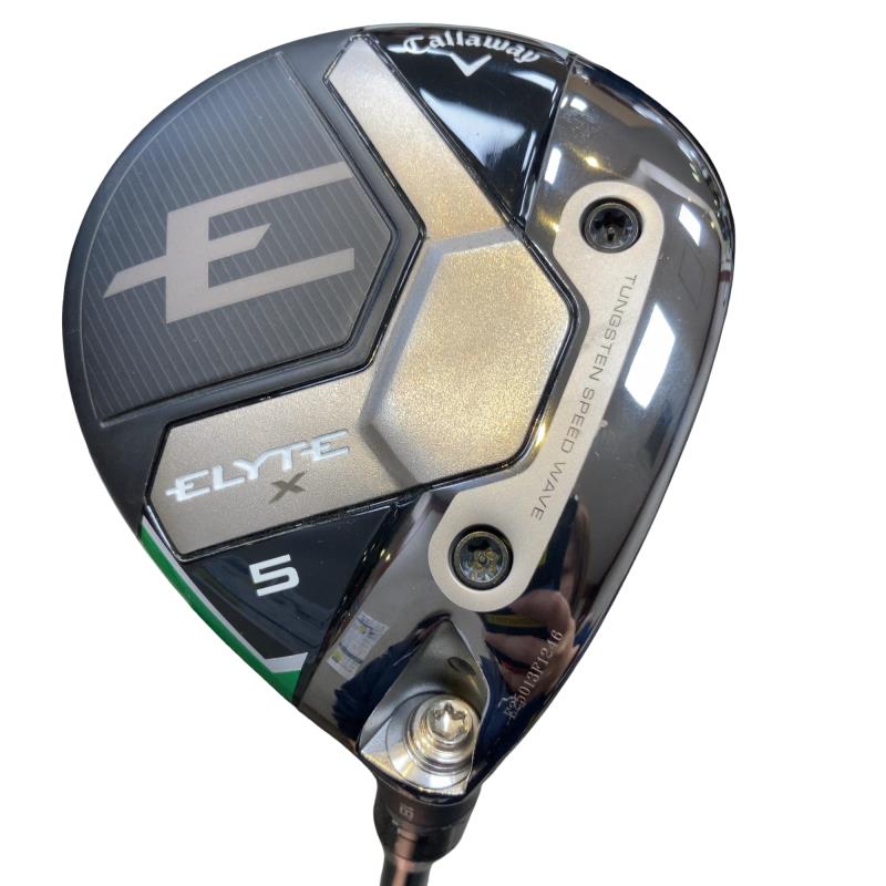 【中古】 キャロウェイ ELYTE X 5W フェアウェイウッド FW VENTUS GREEN 50 for CW(ELYTE FW) (フレックスR) メンズ 男性用 右利き 右用 Cランク ゴルフクラブ