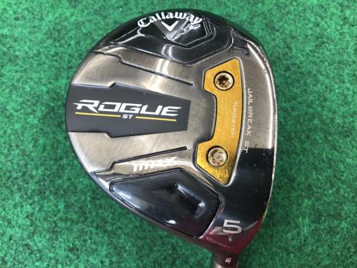 【中古】 キャロウェイ ROGUE ST MAX  5W フェアウェイウッド FW VENTUS 5 for CW(ROGUE ST FW) (フレックスR) メンズ 成人男性用 右利き 右用 C位置づける ゴルフ野球クラブ